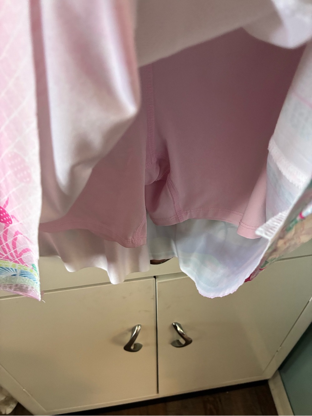 Lucky in Love sz S Women’s Pink Golf Patterned Summer Skort like new! - Picture 6 of 9